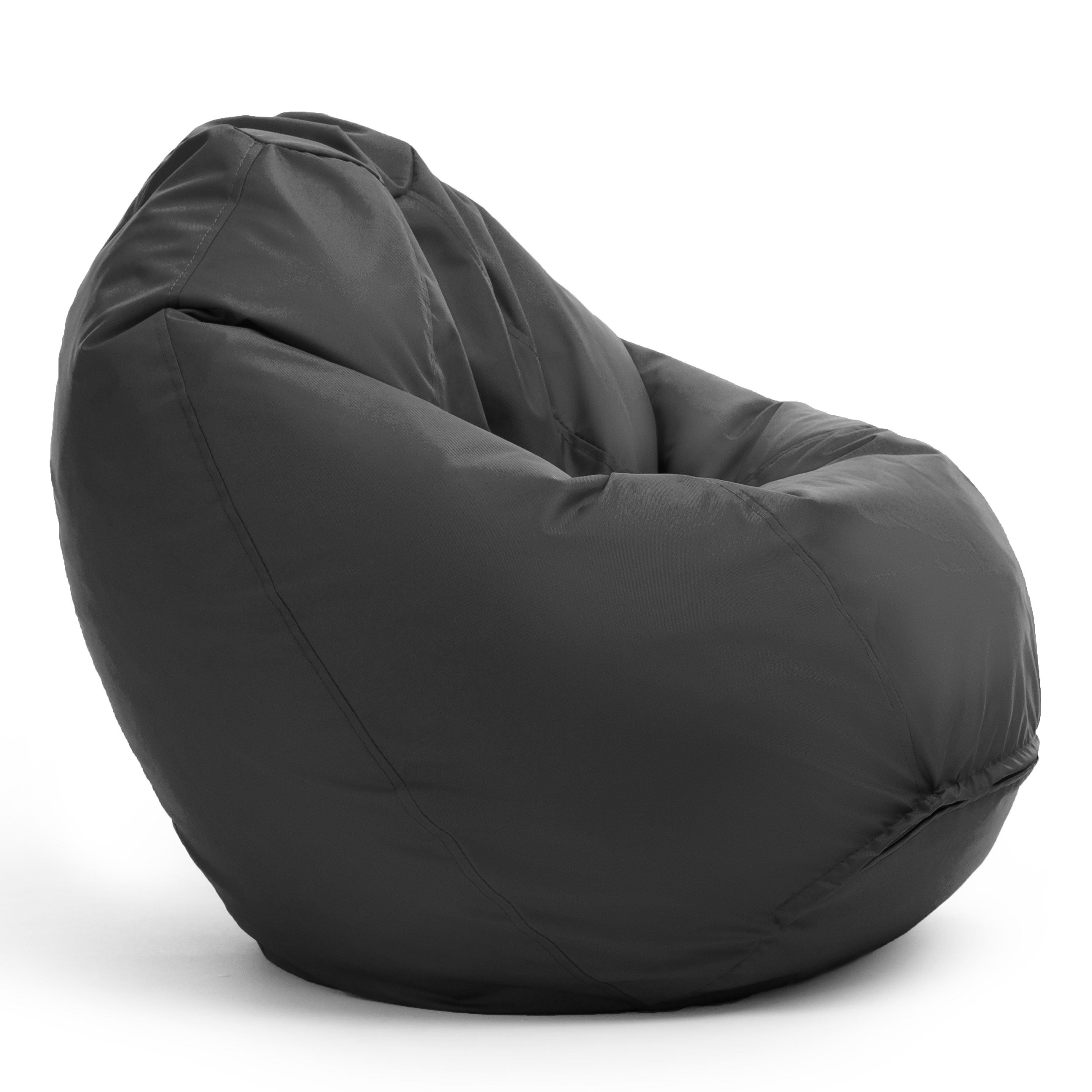 Bruni Classico Sitzsack L in Grau - Indoor- und Outdoor-Bean Bag, in Deutschland gefertigt