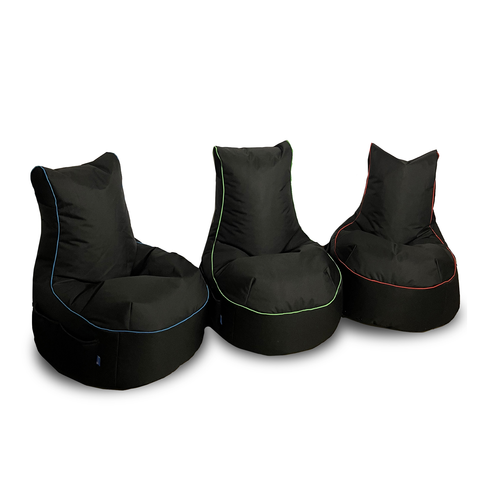 Bruni Gamingsitzsack - schwarz-grün