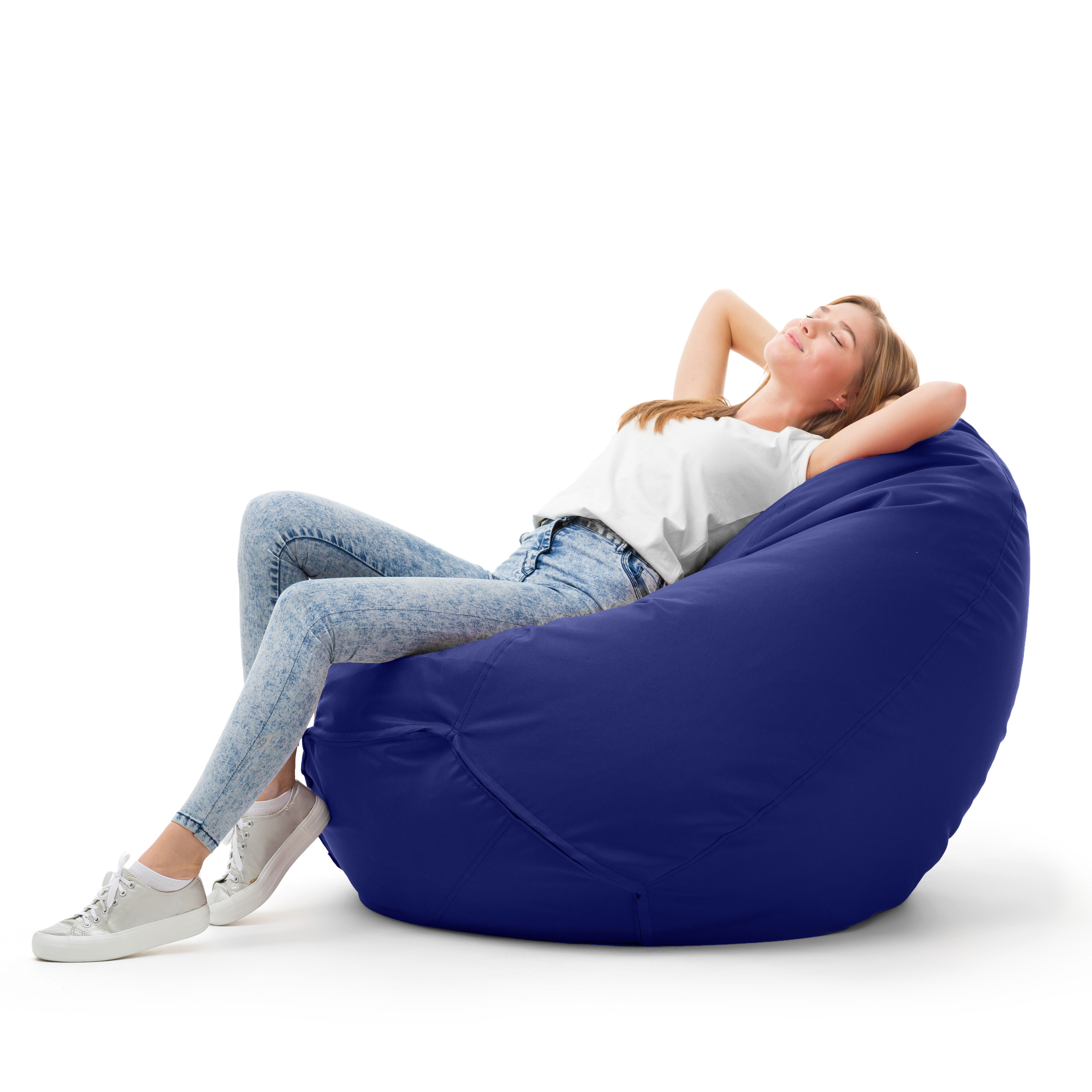 Bruni Classico Sitzsack S in Königsblau - Indoor- und Outdoor-Bean Bag, in Deutschland gefertigt