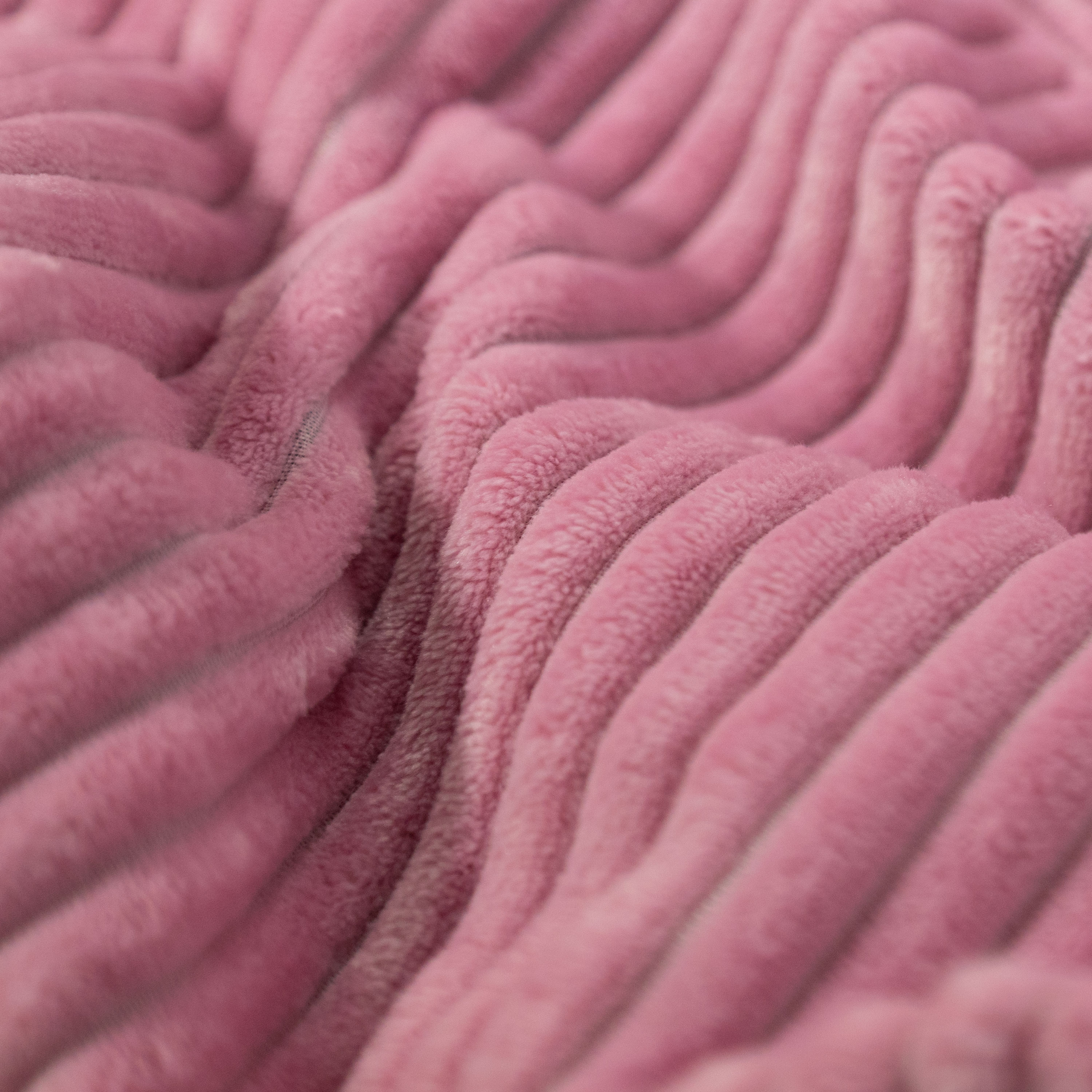 Bruni Cubo Cord in Rosa - Indoor-Sitzwürfel
